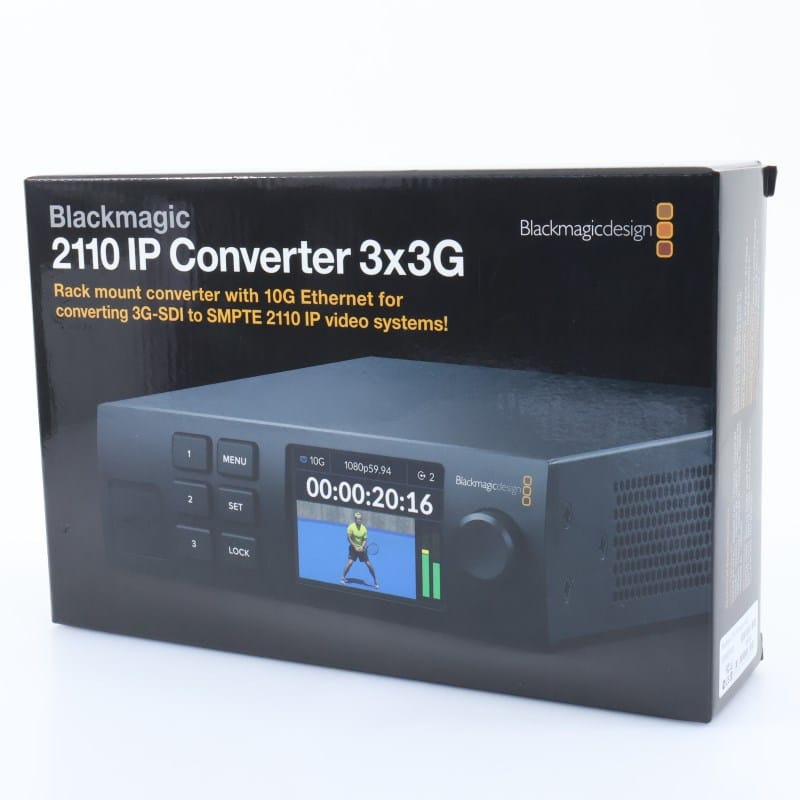 Blackmagic Design CONVNVIPA3/3G [Blackmagic 2110 IP Converter 3x3G