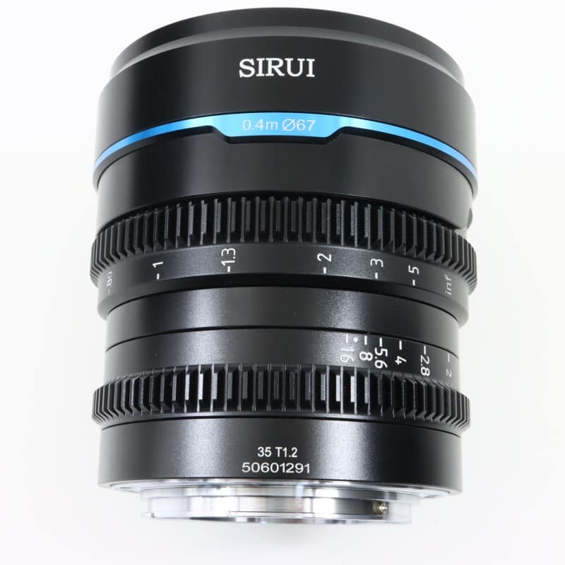35mm T1.2 APS-C/S35 シネマレンズ R/ブラック MS35R-B-JP