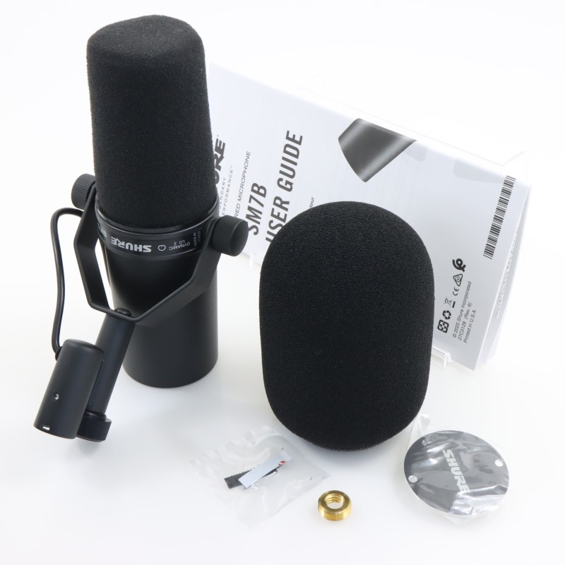 SM7B[ナレーション用ダイナミックマイクロホン]