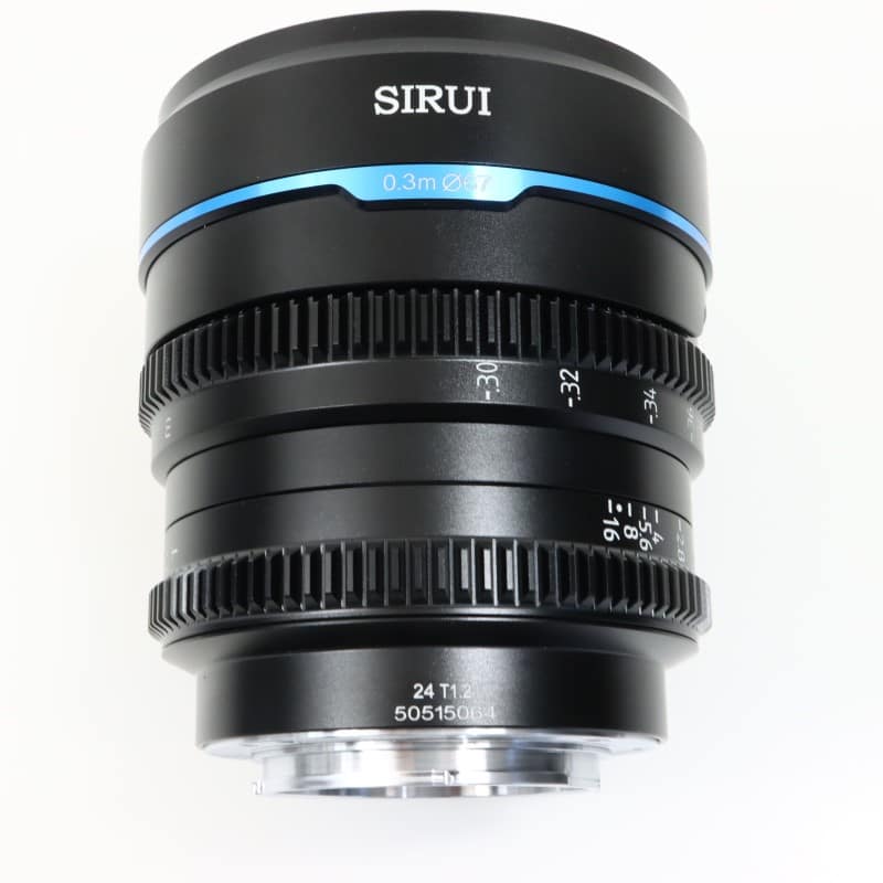 24mm T1.2 APS-C/S35 シネマレンズ E/ブラック MS24E-B-JP