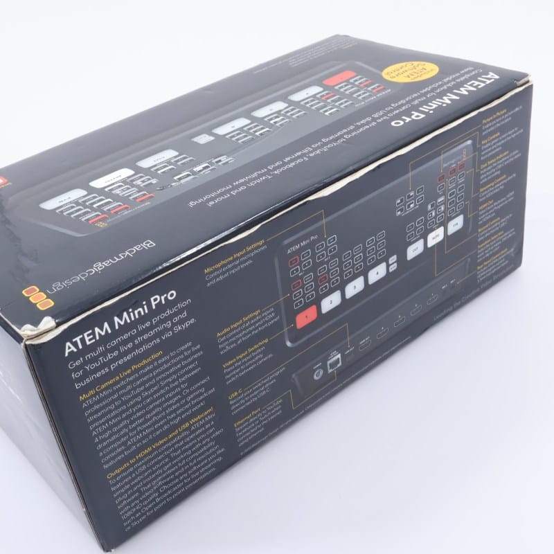 Blackmagic Design ATEM Mini Pro AB+ランク 中古｜フジヤカメラ