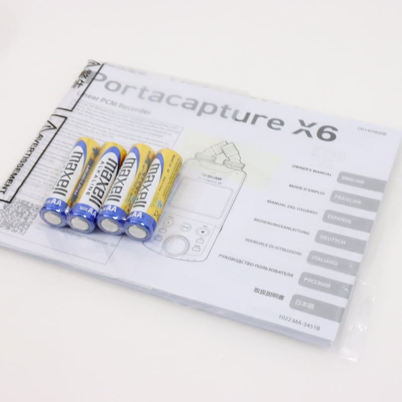 Portacapture X6 [6トラックポータブルレコーダー]