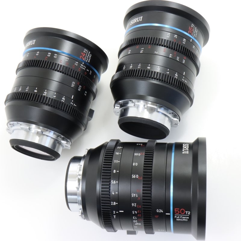 Jupiter Set A-PL [Macro フルフレーム シネマレンズ 3本セット (PL mount)]