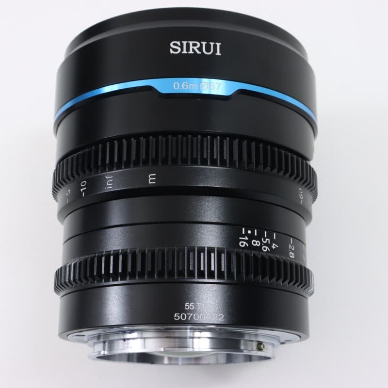 55mm T1.2 APS-C/S35 シネマレンズ R/ブラック MS55R-B-JP