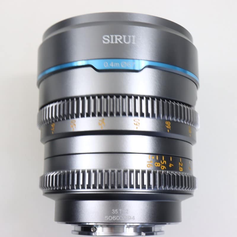 35mm T1.2 APS-C/S35 シネマレンズ X/グレー MS35X-G-JP