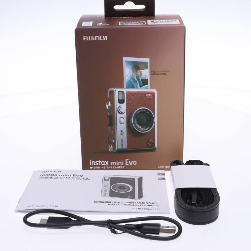 INSTAX mini Evo ブラウン