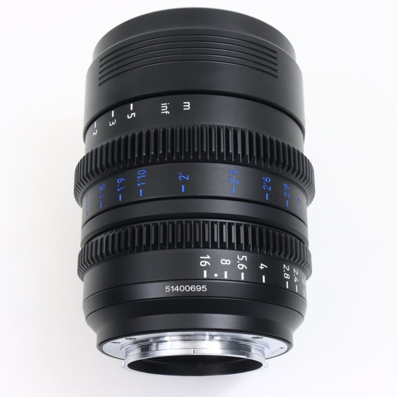 マウント交換式シネマレンズ T1.4 Full Frame 50mm E/ブラック(L/RF/Z交換マウントアダプター付)