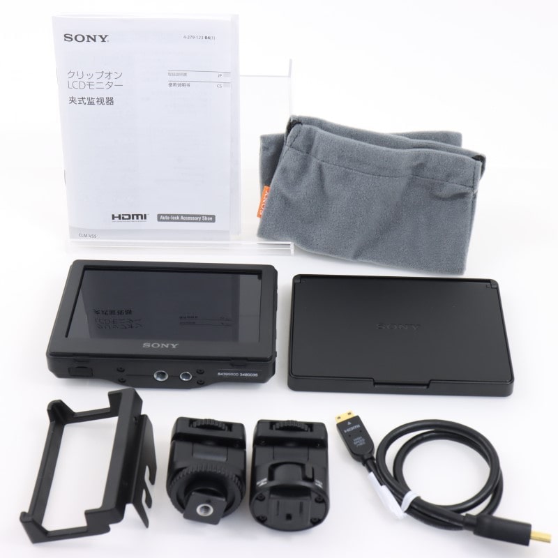 SONY CLM-V55 [クリップオンLCDモニター] 中古 C2120191381899