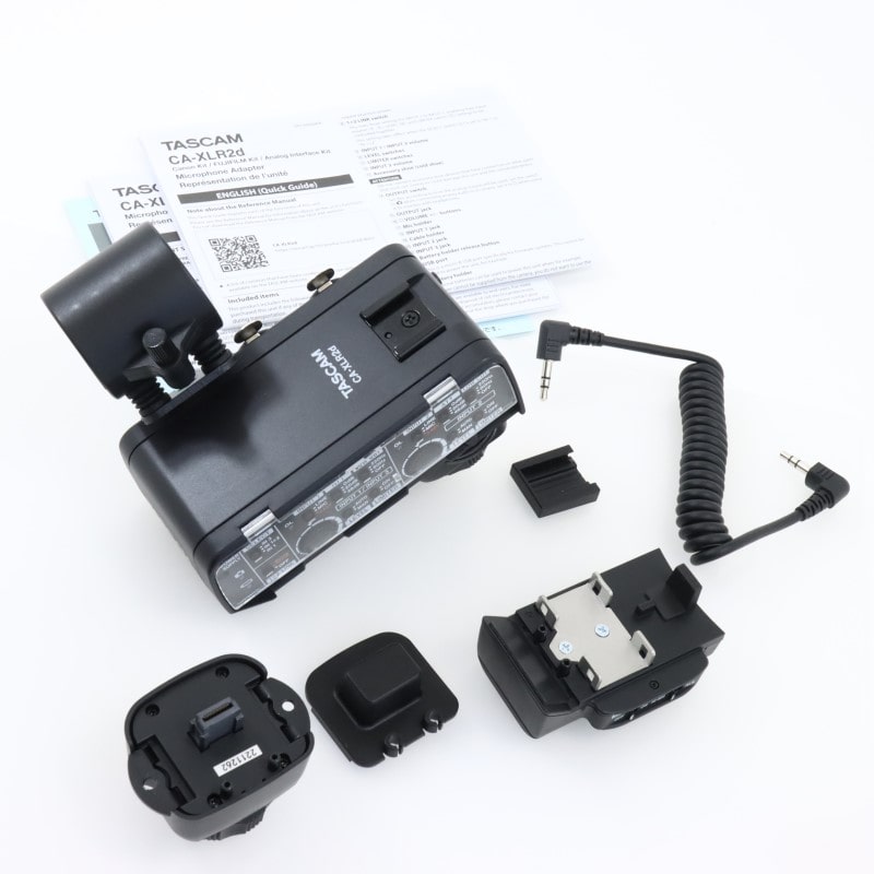 CA-XLR2d-F [ミラーレスカメラ対応XLRマイクアダプター(富士フイルムキット)]