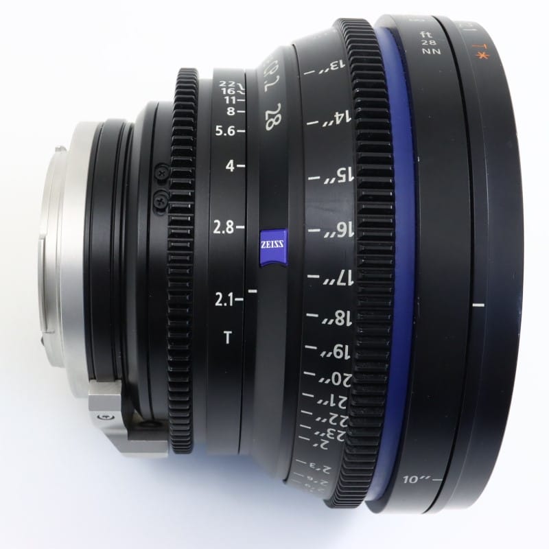 CP.2 28mm/T2.1 EF Feet [Compact Prime CP.2 EFマウント フィート表示]