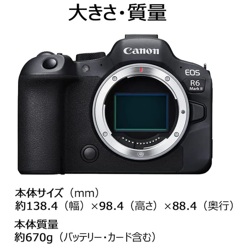 Canon EOS R6 美品 純正バッテリー3個つき