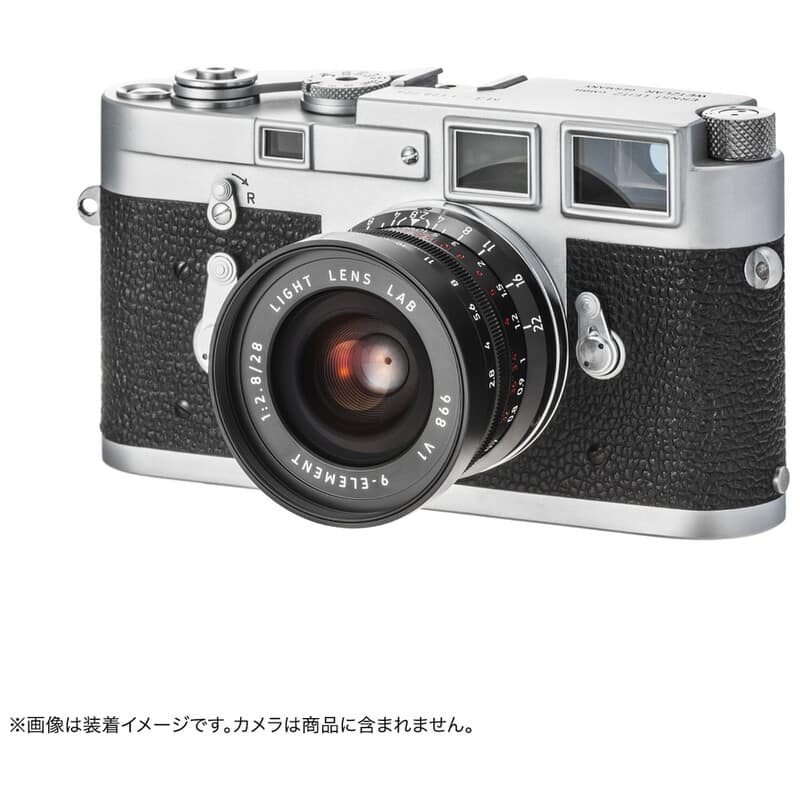M 28mm f/2.8 ライカMマウントブラックペイント LLL-28M-9E (B)
