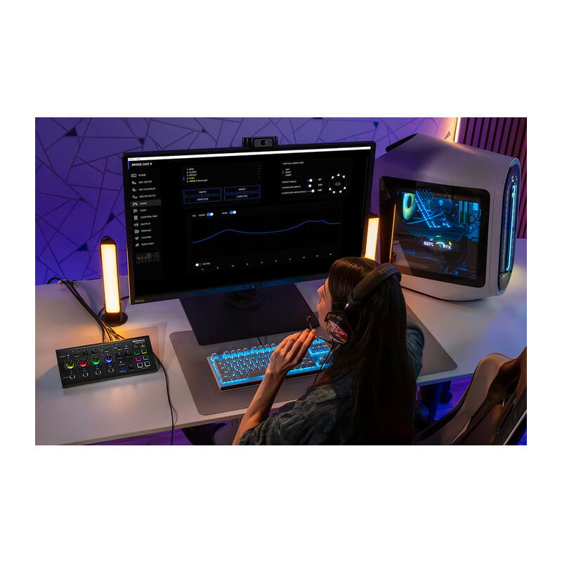 BRIDGE CAST X DUAL BUS STREAMING MIXER