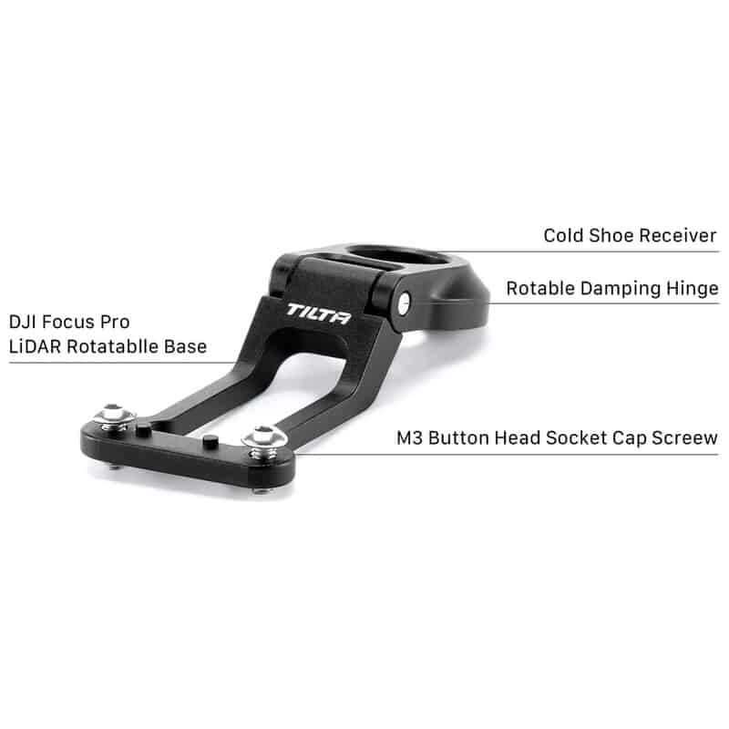 DJI Focus Pro用拡張アクセサリーキット (NATOレール付きトップハンドルアダプター&LiDAR用回転式マウントブラケット) TGA-FP-EK