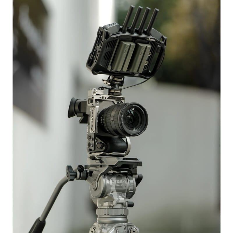 ソニー FX2用フルカメラケージ 軽量キット Titanium Gray TA-T88-A-TG