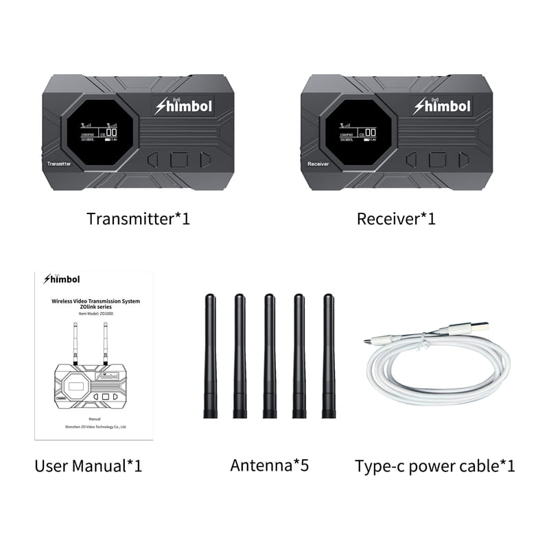 ZO1000 Wireless Video Transmission System