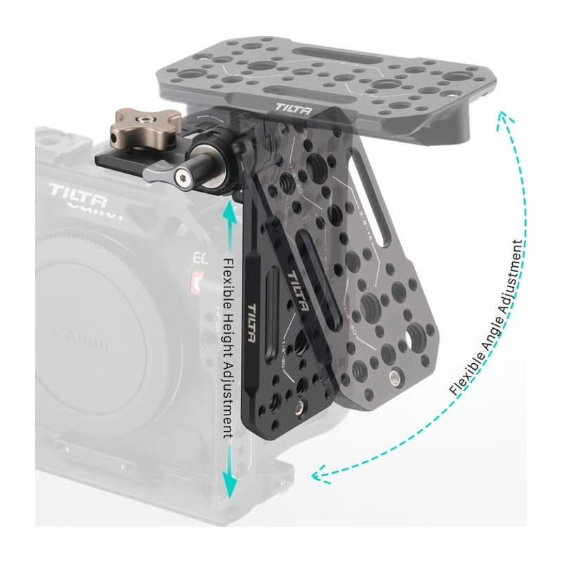 Tilta Adjustable Accessory Mounting Plate - Black TA-AMP-B
