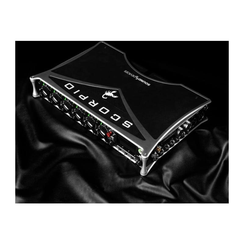 SCORPIO [16マイク入力 32Dante入力 36tracks ポータブルミキサー&レコーダー]