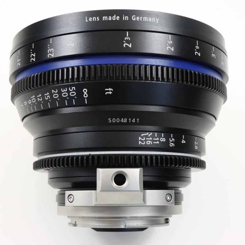 CP.2 50mm/T2.1 EF Feet [Compact Prime CP.2 EFマウント フィート表示]
