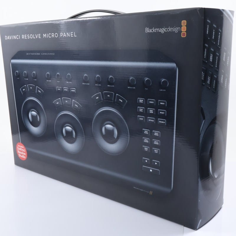Blackmagic Design DaVinci Resolve Micro Panel ABランク 中古