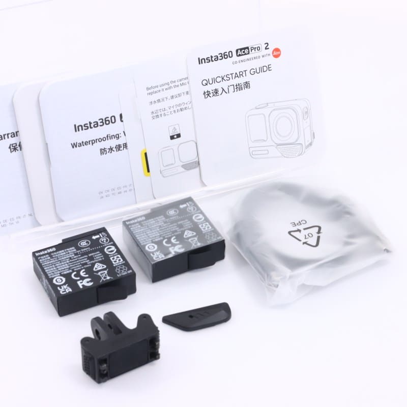 Insta360 Ace Pro 2 デュアルバッテリー ミッドナイトブラック CINSBBGA-DB