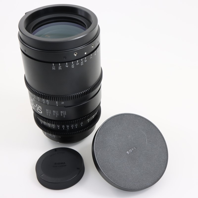 50-100mm T2/EF feet [High Speed Zoom Line 50-100mm T2 EFマウント フィート表示]
