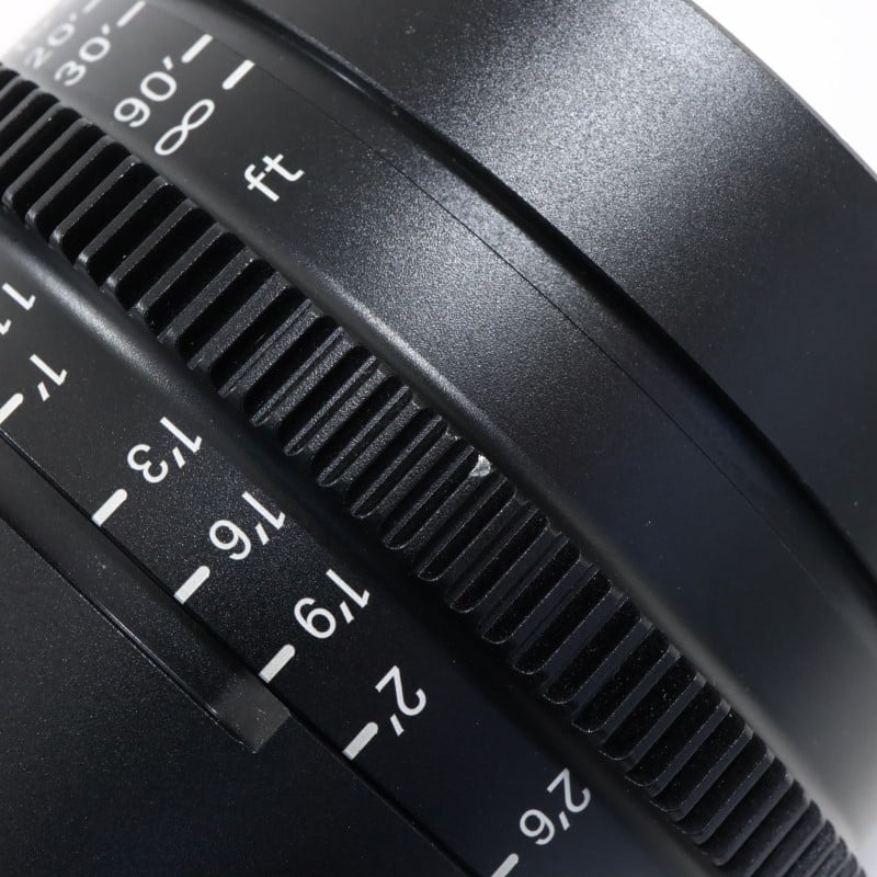 18-35mm T2/E feet [High Speed Zoom Line 18-35mm T2 Eマウント フィート表示]