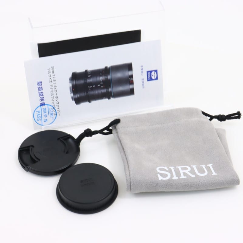 50mm T2.9 Full カーボン アナモルフィックレンズ L/ブルー Saturn L50B-JP