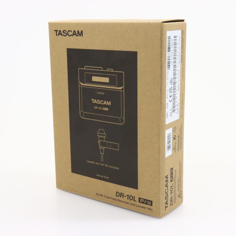 DR-10L Pro [32-Bit Float Field Recorder and Lavalier Mic]