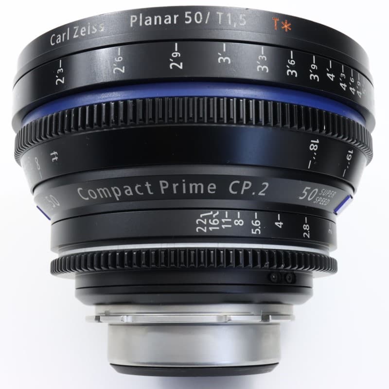 CP.2 50mm/T1.5 SS PL Feet [Compact Prime CP.2 スーパースピード PLマウント フィート表示]