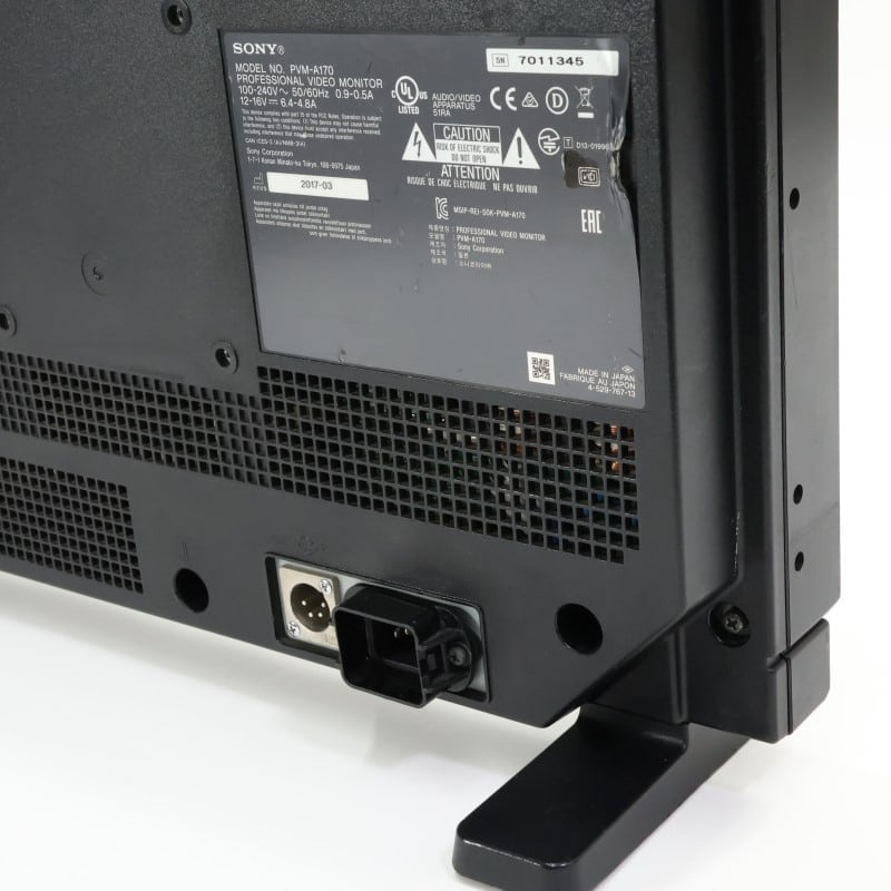 PVM-A170 [17型業務用有機ELモニター]