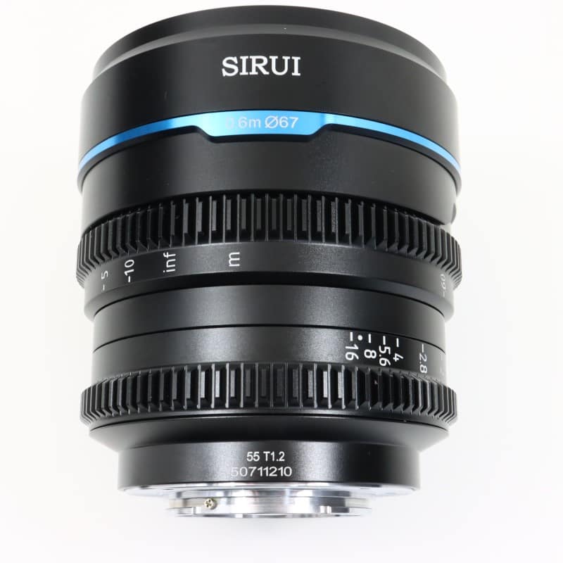 55mm T1.2 APS-C/S35 シネマレンズ M/ブラック MS55M-B-JP