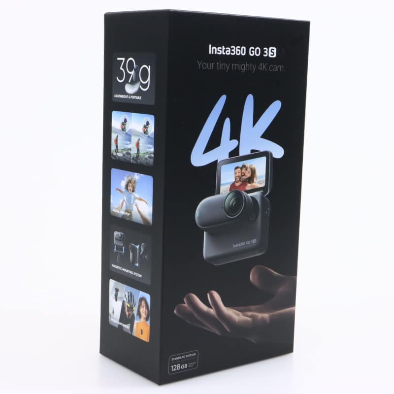 Insta360 GO 3S (128GB) ミッドナイトブラック CINSAATAGO3S13
