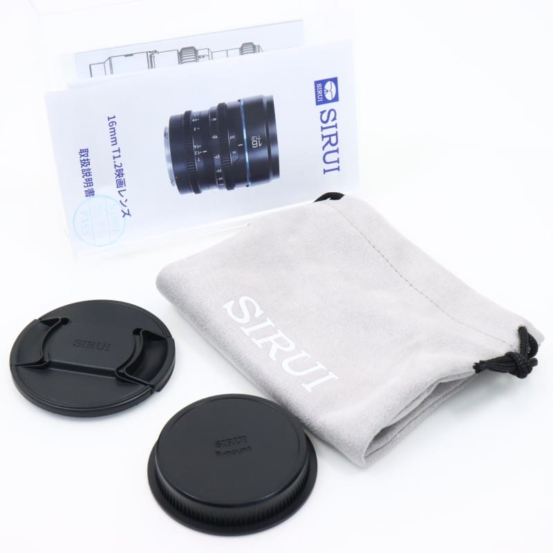 16mm T1.2 APS-C/S35 シネマレンズ RF/ブラック MS16R-B-JP