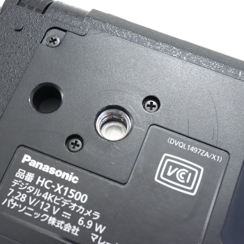 HC-X1500-K [デジタル4Kビデオカメラ]