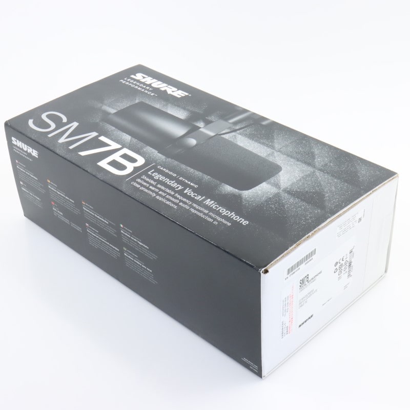 SM7B[ナレーション用ダイナミックマイクロホン]