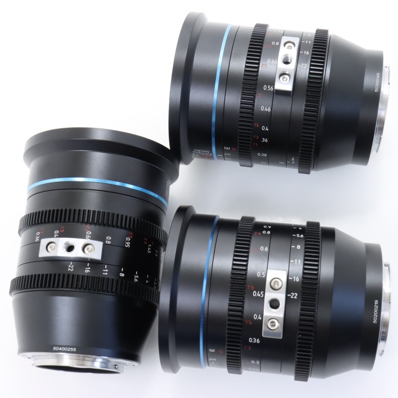 Jupiter Set A-EF [Macro フルフレーム シネマレンズ 3本セット (EF mount)]