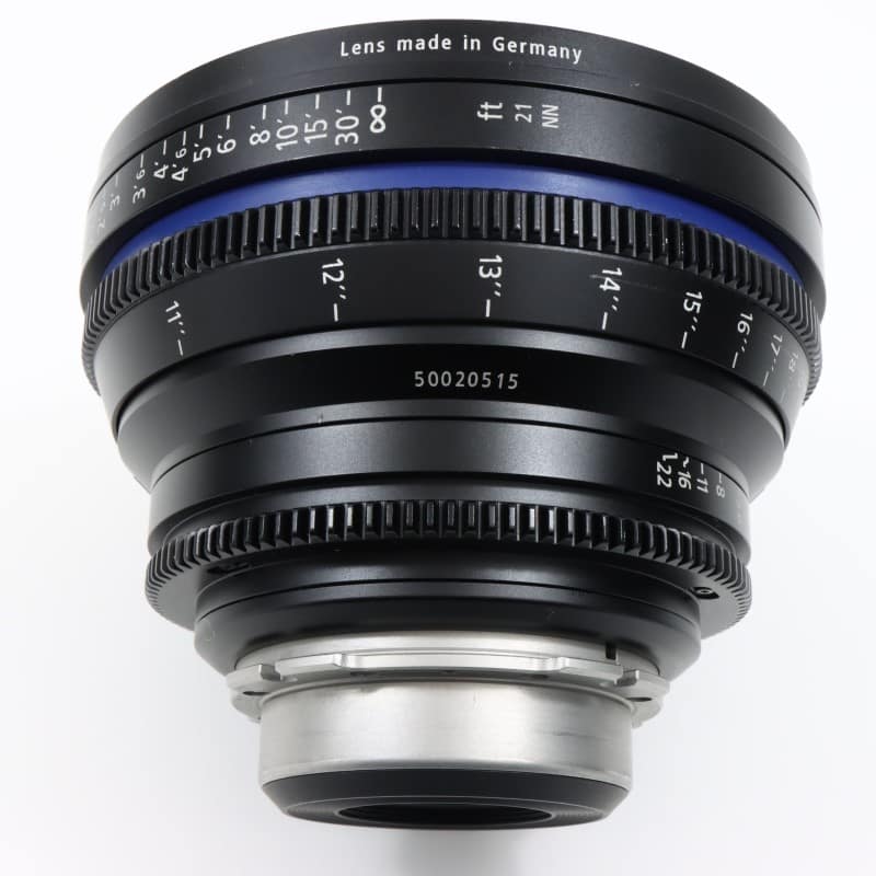 CP.2 21mm/T2.9 PL Feet [Compact Prime CP.2 PLマウント フィート表示]