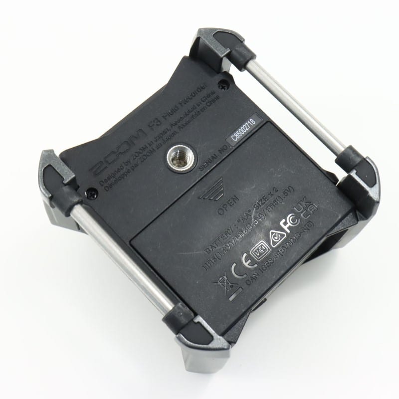 ZOOM (ズーム) F3 2-Channel Field Recorder