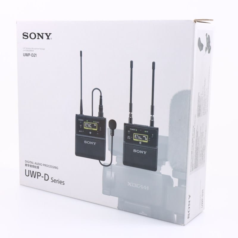 UWP-D21 B帯アナログワイヤレスマイクロホンパッケージ