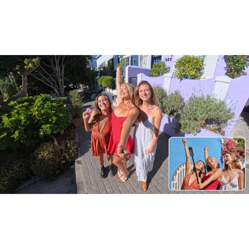 Insta360 114cm見えない自撮り棒 ブラック CINSAAVF