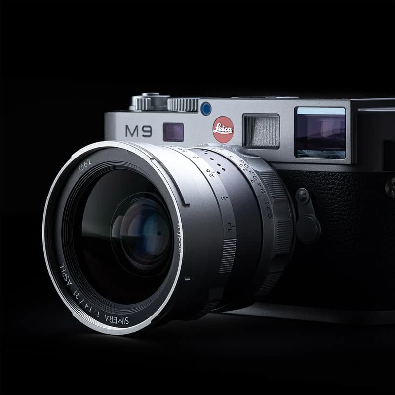 Simera 21mm f1.4 ライカMマウント シルバー TP-S21M-SR