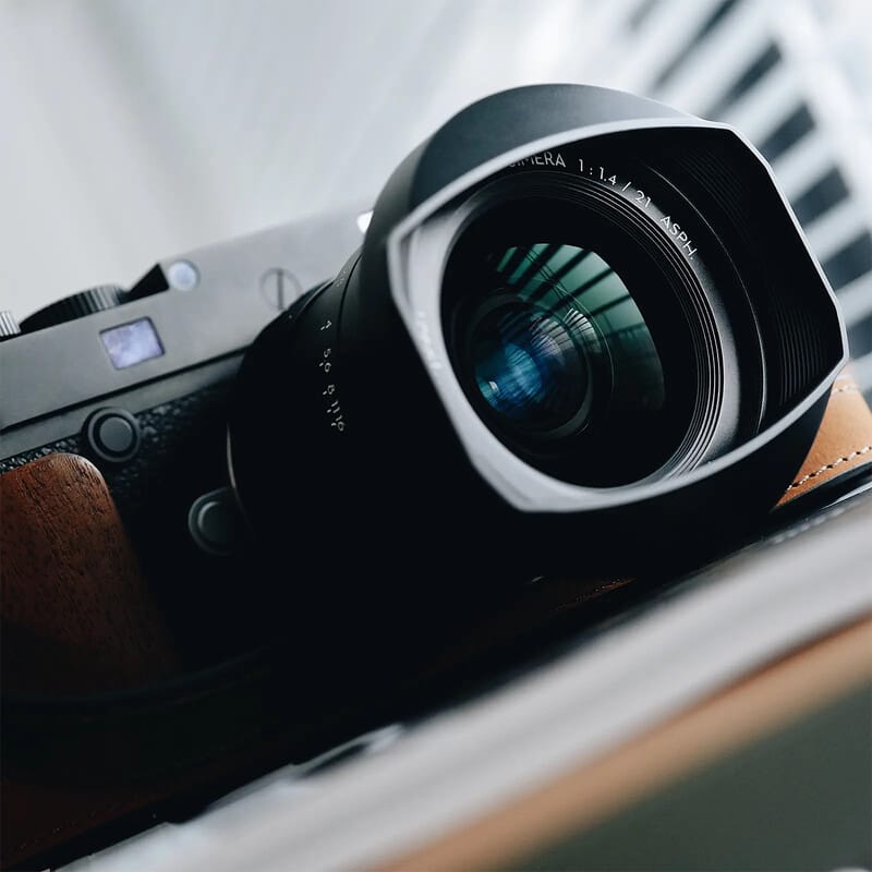 Simera 21mm f1.4 ライカMマウント ブラック TP-S21M-BLK