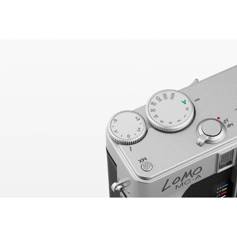 Lomo MC-A 35mm Film Camera Silver