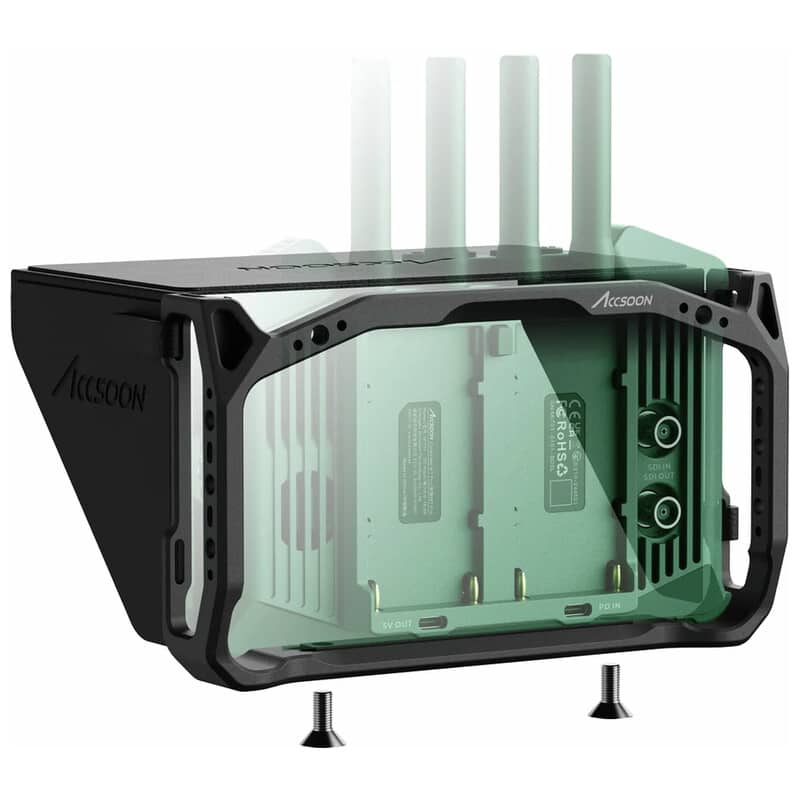CineView M7/M7 Pro用モニターケージ(サンフード付) ACC33