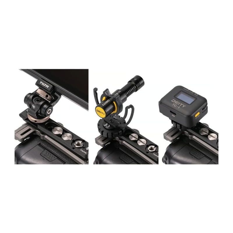 Tilta Multi-Functional NATO Mounting Plate - Black TA-NTMP-B