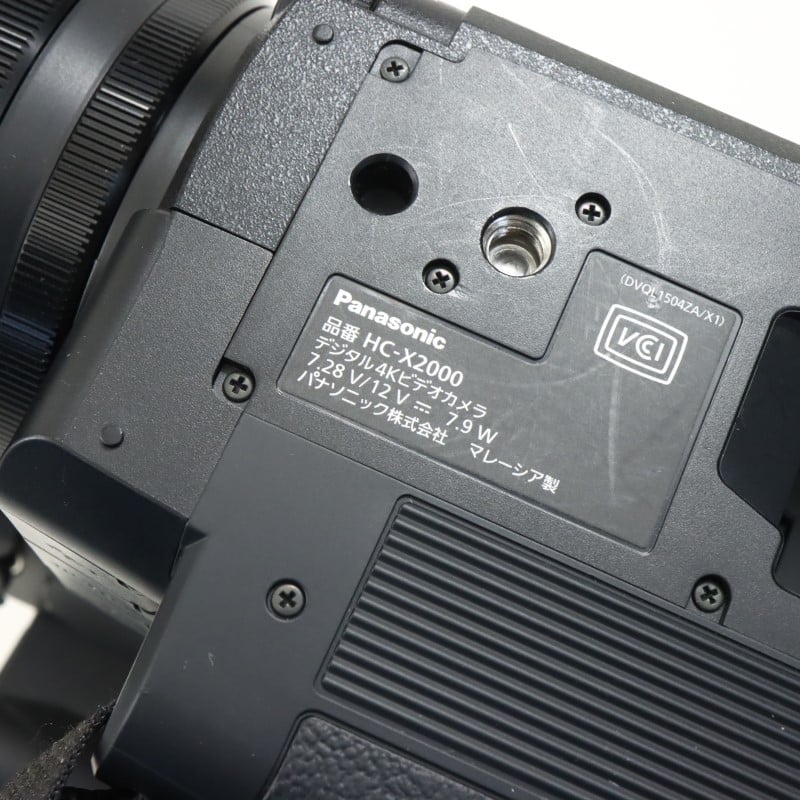 HC-X2000-K [デジタル4Kビデオカメラ]