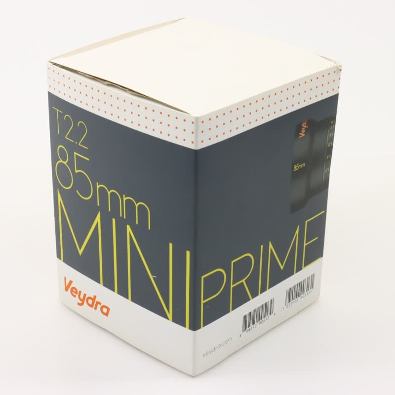 85mmT2.2 MFT-ft [Mini Prime 85mm T2.2(MFT) フィート表示]