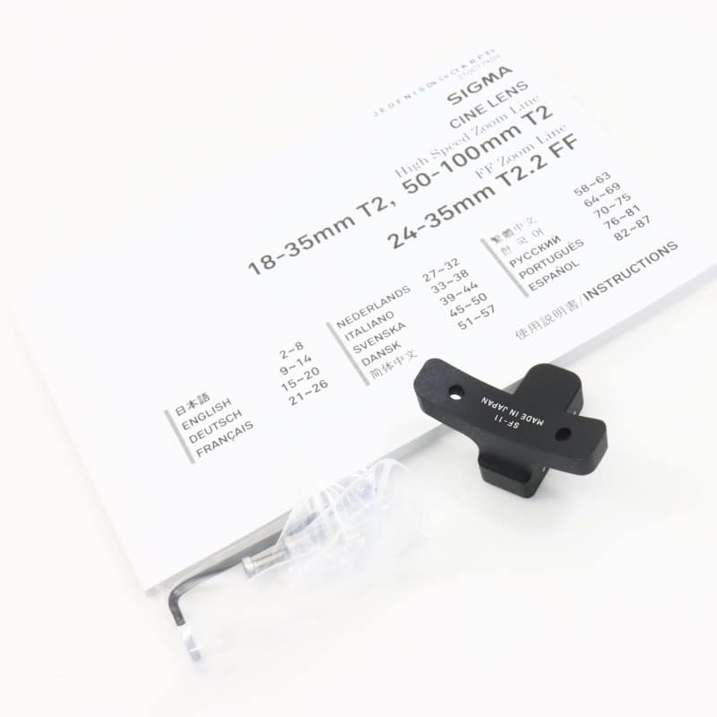18-35mm T2/PL meter [High Speed Zoom Line 18-35mm T2 PLマウント メートル表示]