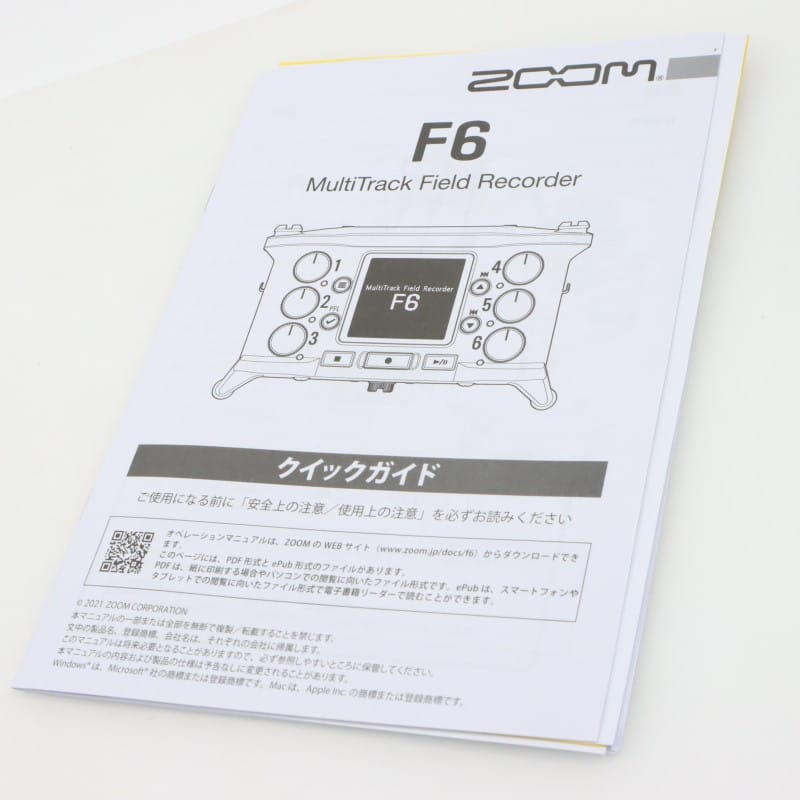 F6 [フィールドレコーダー]